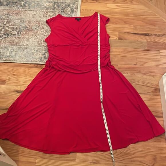 CHAPS Red Dress sleeveless size 22W - Picture 4 of 5